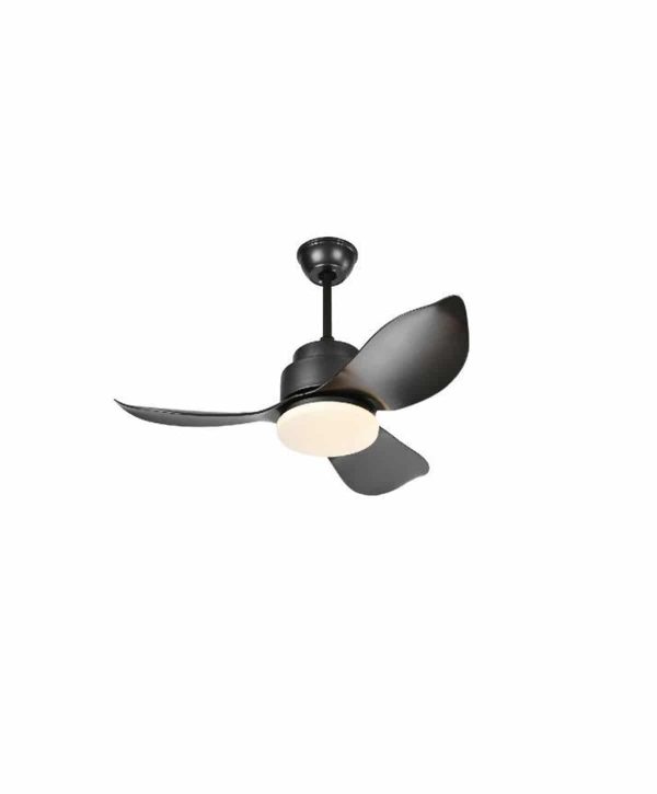 Luft Swank 900mm Ceiling Fan - Matte Silver Black