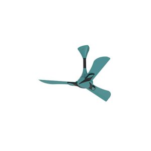 V Guard Trizair 1200mm Ceiling Fan - Turquoise Black