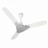 Havells Troika 1200mm Ceiling Fan - Pearl White Silver