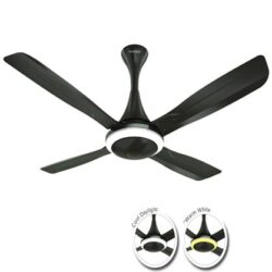 Havells Urbane with Underlight 1320mm Ceiling Fan - Black Nickel