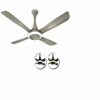 Havells Urbane with Underlight 1320mm Ceiling Fan - Brushed Nickel