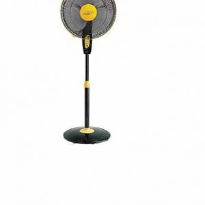 V Guard Finesta Remote 400mm Pedestal Fan - Yellow-Black