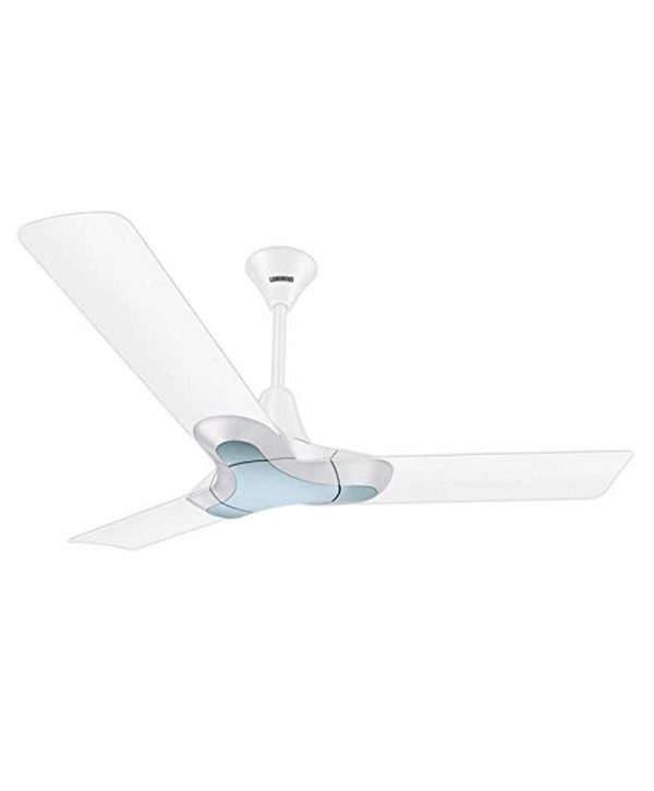 Luminous New York Brooklyn 1200mm 3 Blade Ceiling Fan - Alice White