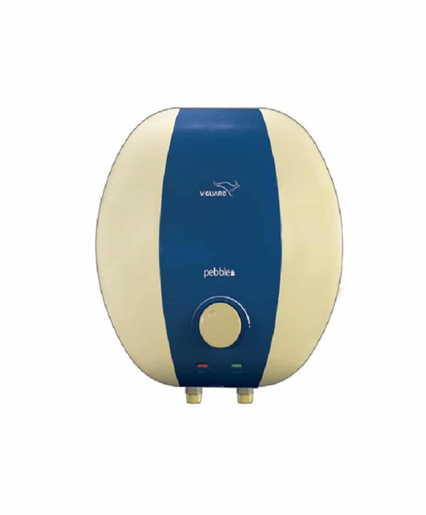 V Guard Pebble Non-Metallica Water Heaters - Blue, 15L