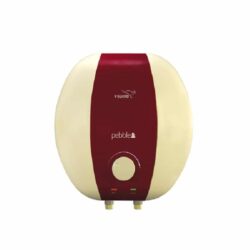 V Guard Pebble Non-Metallica Water Heaters - Red, 10L