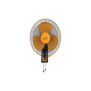 V Guard Wilma STD 400mm Wall Fan - Yellow-Black