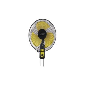 V Guard Zwoosh HSW 400mm Wall Fan - Yellow-Black