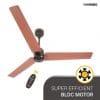 Atomberg Renesa Ceiling Fan with Remote Brown & Black