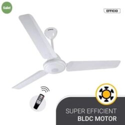 Atomberg Efficio 1200mm White Energy Efficient Ceiling Fan with BLDC Motor and Remote
