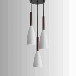 Luker Indoor Hanging Light FELO WHITE P3-LHL215E3 WH