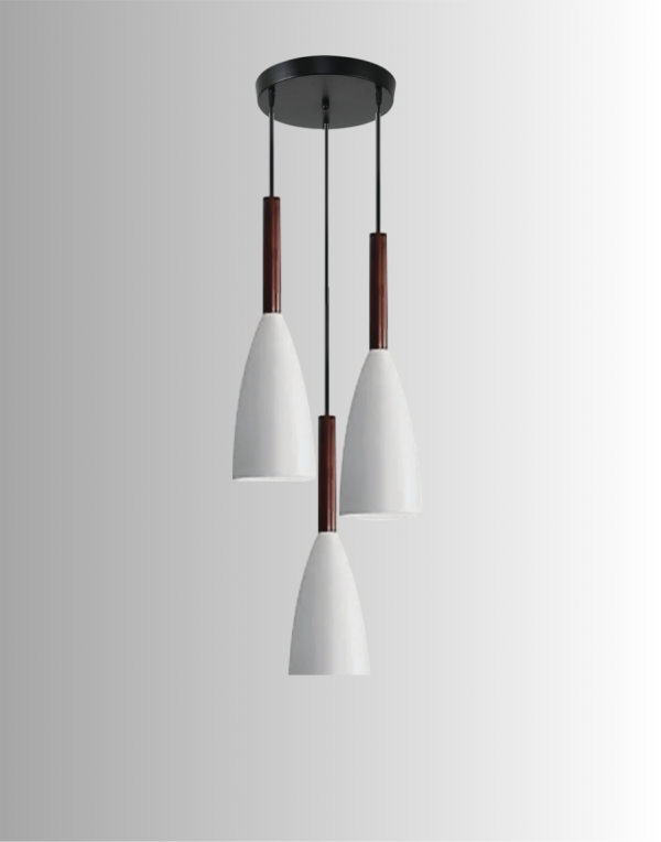 Luker Indoor Hanging Light FELO WHITE P3-LHL215E3 WH