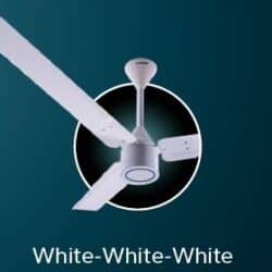 Luker SIZE ZERO 1200mm -White-White-White Bldc Ceiling Fan