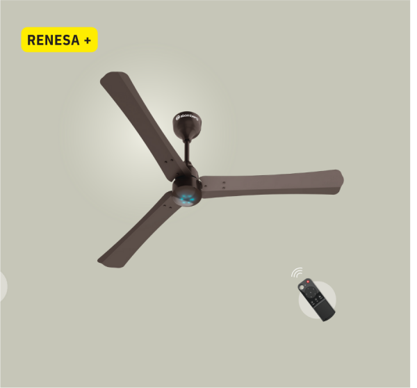 ATOMBERG RENESA+ 1200mm Ceiling Fan- Earth Brown