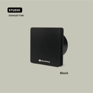 ATOMBERG STUDIO 150MM EXHAUST FAN- Black