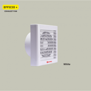 ATOMBERG EFFICIO + 150MM EXHAUST FAN- White