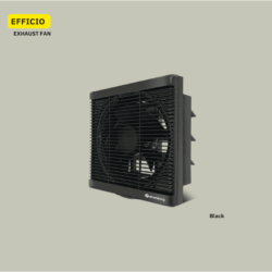 ATOMBERG EFFICIO 150MM EXHAUST FAN- Black