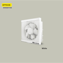 ATOMBERG EFFICIO 250MM EXHAUST FAN- White