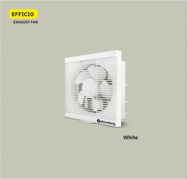 ATOMBERG EFFICIO 250MM EXHAUST FAN- White