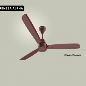 ATOMBERG RENESA PRIME Regulator 1200mm Ceiling Fan-Gloss Brown