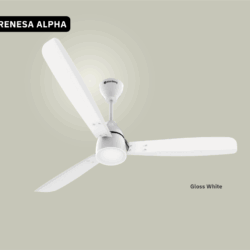 ATOMBERG RENESA PRIME Regulator 1200mm Ceiling Fan- Gloss White