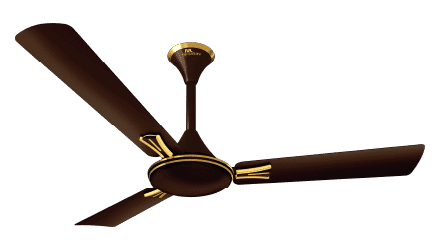 LUMINOUS AUDIE CEILING FAN 1200MM - TRUFFLE BROWN
