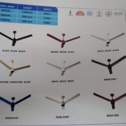 LUKER RADIAL BLDC 1200MM CEILING FAN
