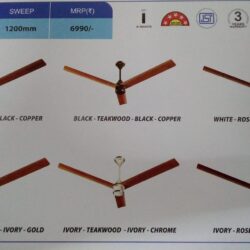 LUKER SIZE ZERO CROWN WOODEN RANGE BLDC CEILING FAN